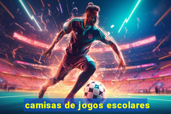 camisas de jogos escolares