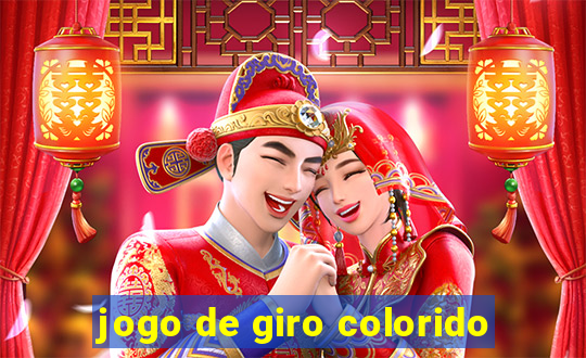 jogo de giro colorido