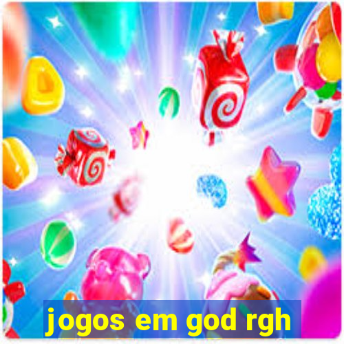 jogos em god rgh