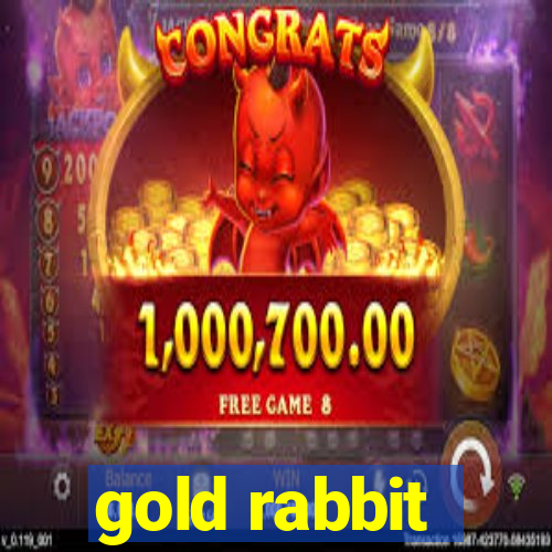 gold rabbit