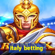 italy betting