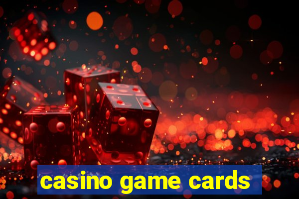 casino game cards