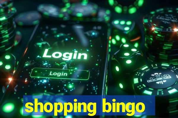 shopping bingo