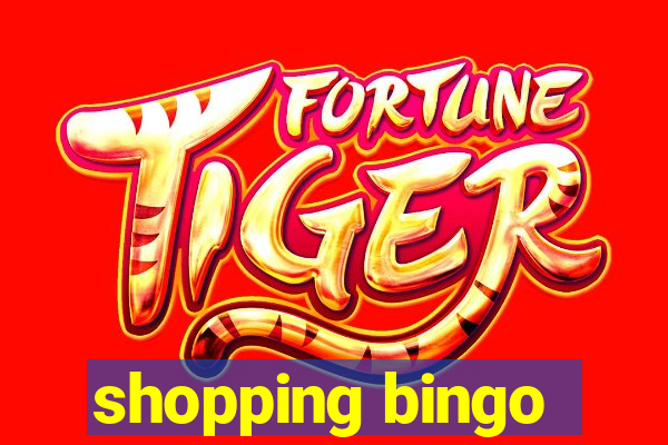 shopping bingo