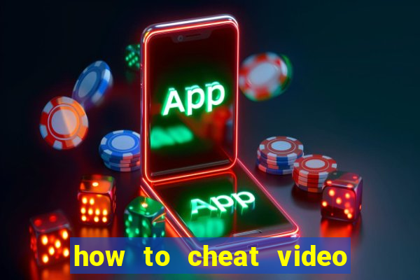 how to cheat video slot machines