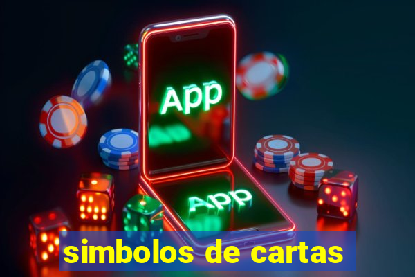 simbolos de cartas