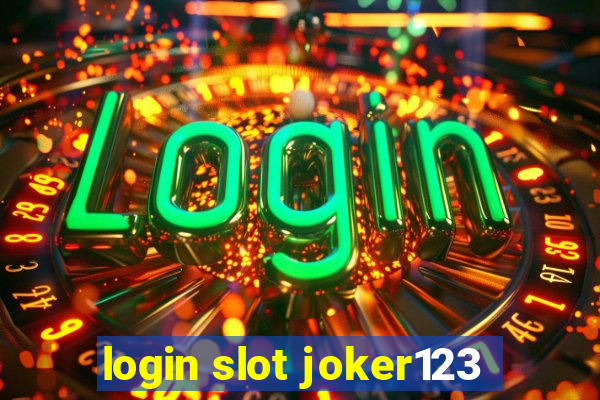 login slot joker123