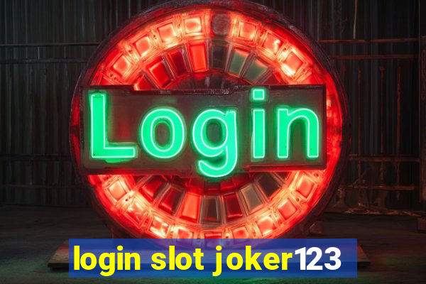 login slot joker123