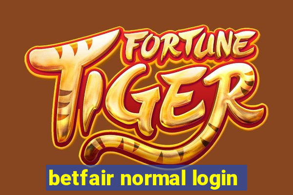 betfair normal login