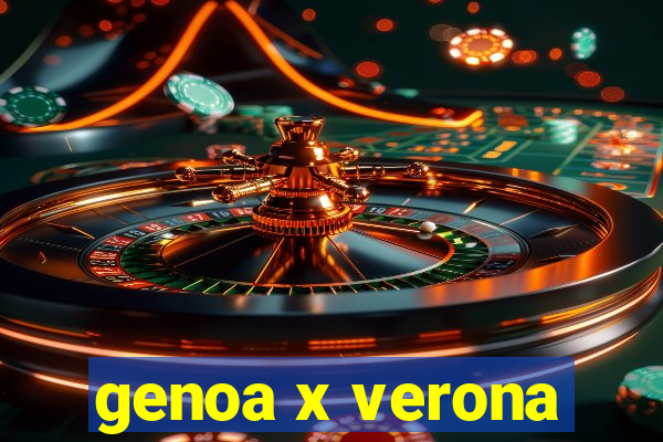 genoa x verona