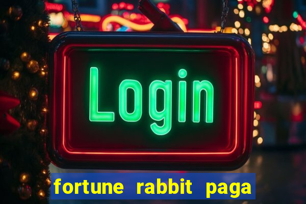 fortune rabbit paga mesmo Informational