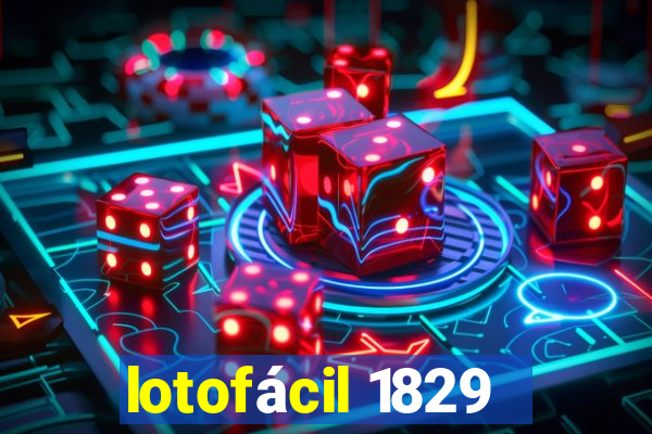 lotofácil 1829