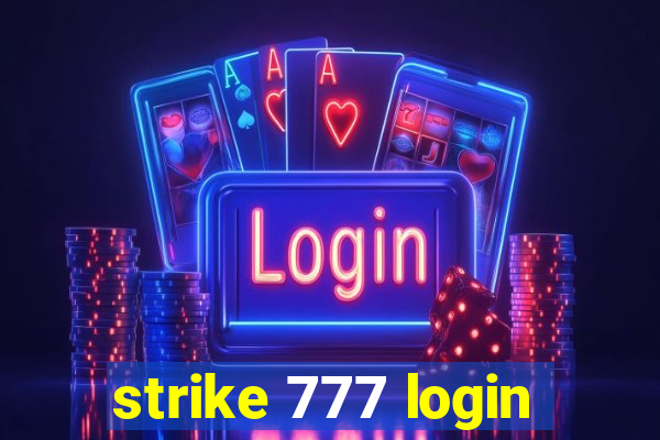 strike 777 login