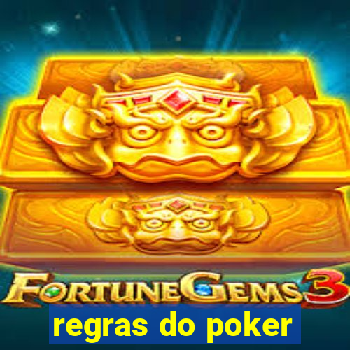 regras do poker