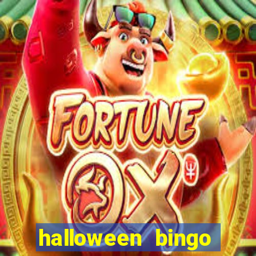 halloween bingo games for kids