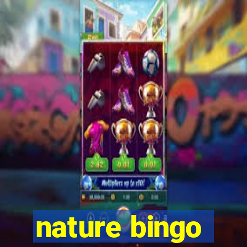 nature bingo