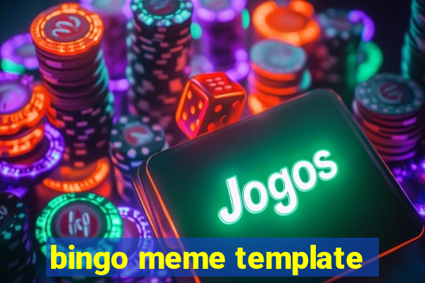 bingo meme template