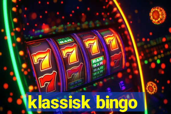 klassisk bingo