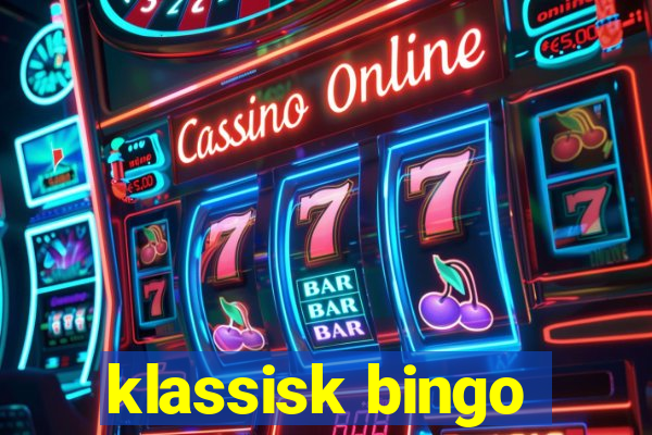 klassisk bingo