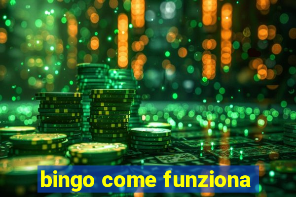 bingo come funziona