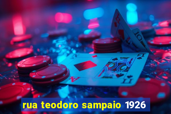 rua teodoro sampaio 1926