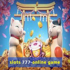 slots 777-online game