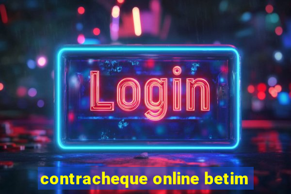 contracheque online betim