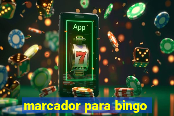 marcador para bingo