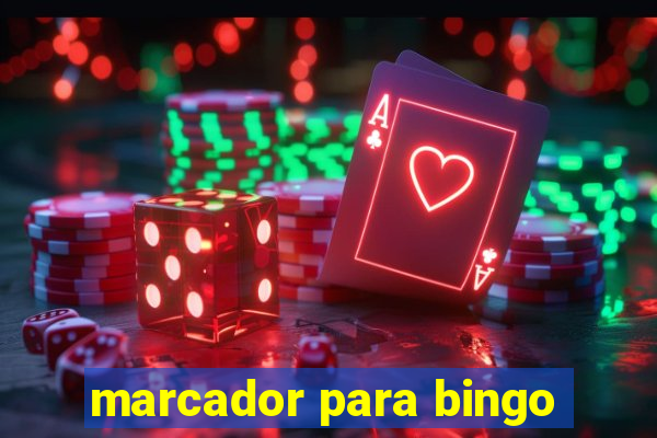 marcador para bingo