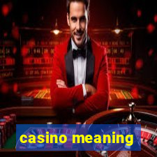 casino meaning