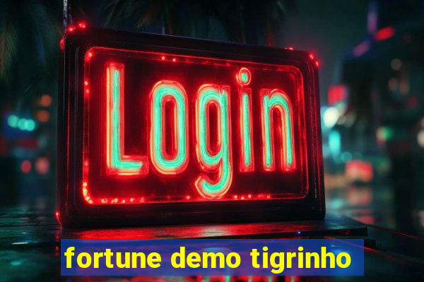 fortune demo tigrinho