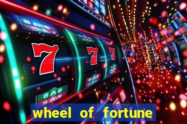 wheel of fortune slot game