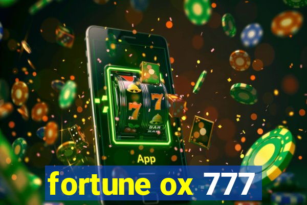 fortune ox 777