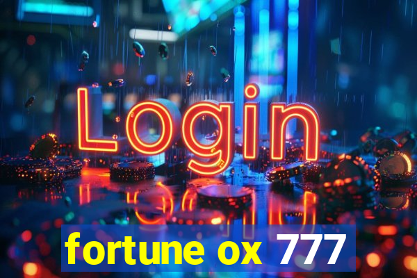 fortune ox 777