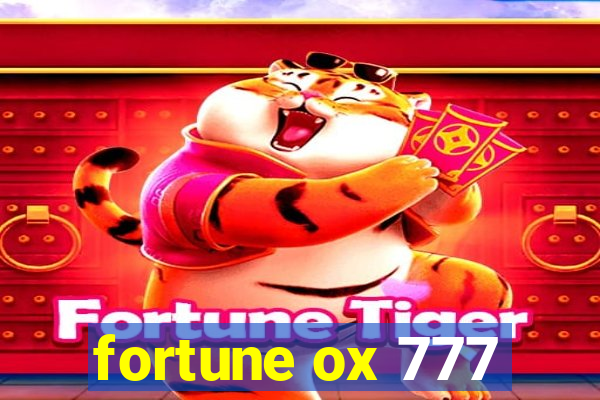 fortune ox 777