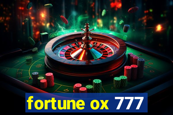 fortune ox 777