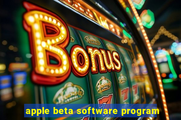 apple beta software program