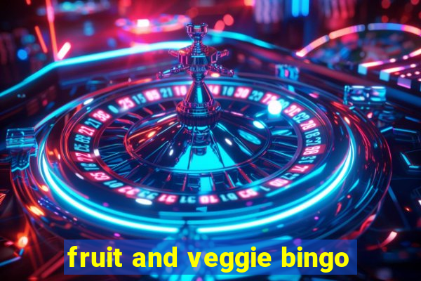 fruit and veggie bingo