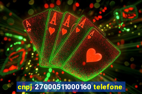 cnpj 27000511000160 telefone