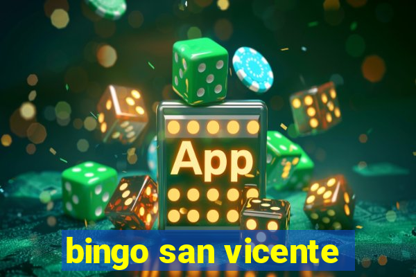 bingo san vicente