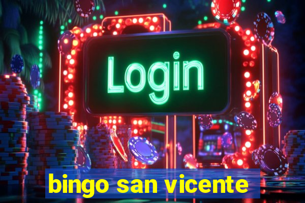 bingo san vicente