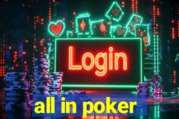 all in poker