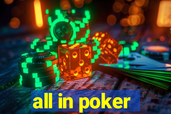 all in poker