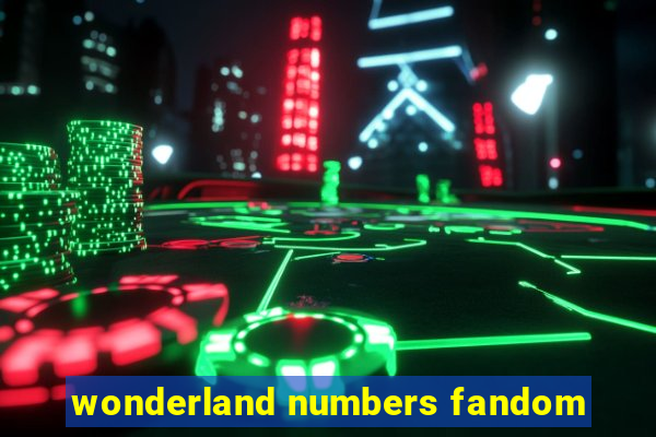 wonderland numbers fandom