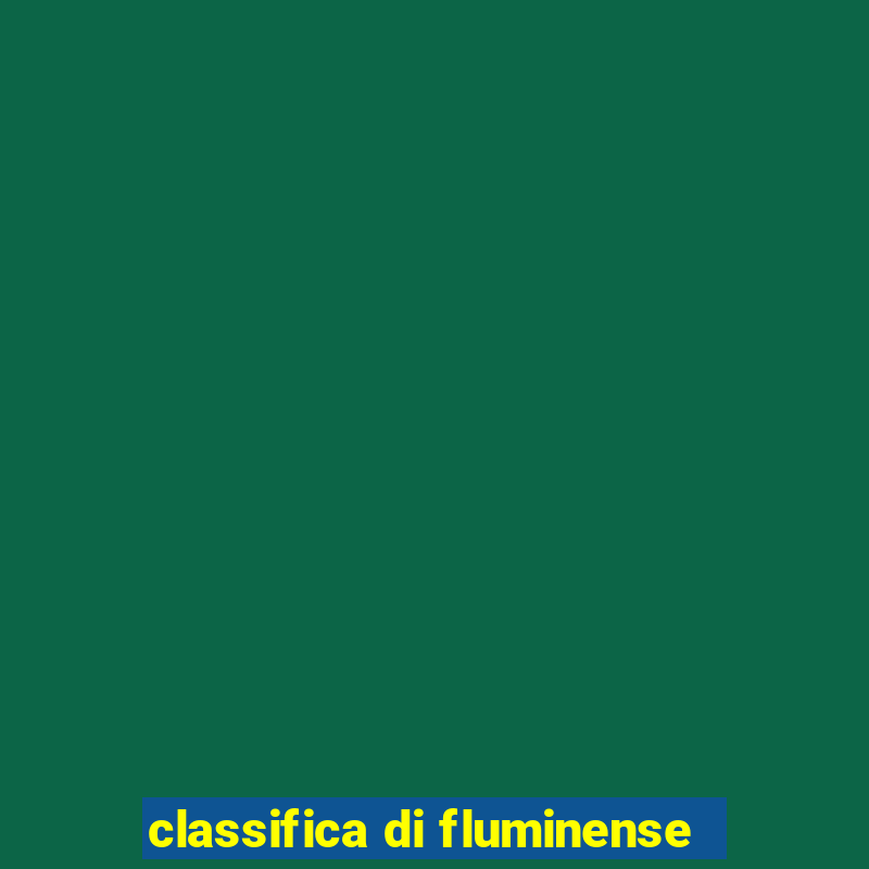 classifica di fluminense