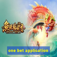 one bet application