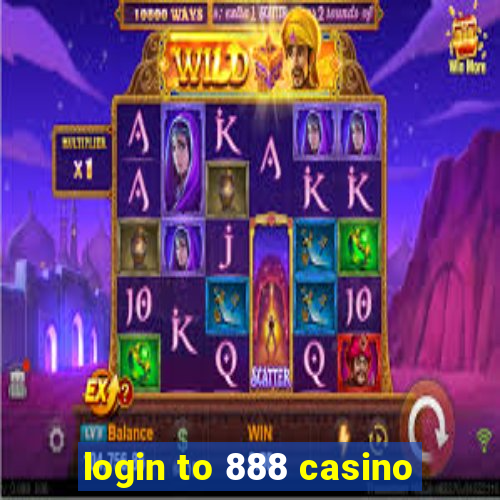 login to 888 casino