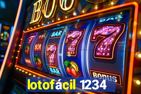 lotofácil 1234