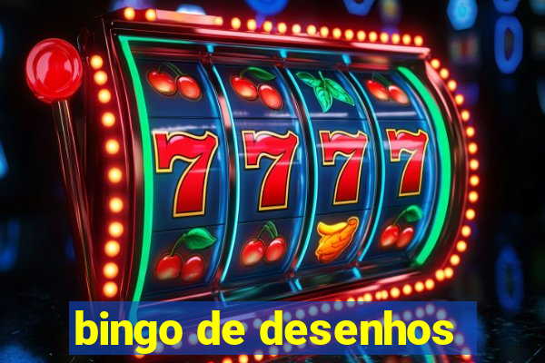 bingo de desenhos