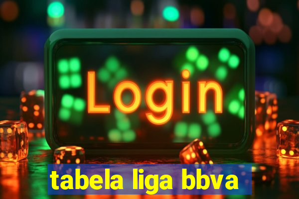 tabela liga bbva